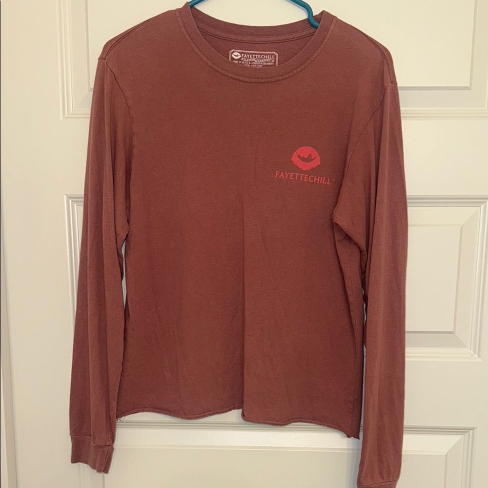 Women's Long Sleeve Tee - Rust